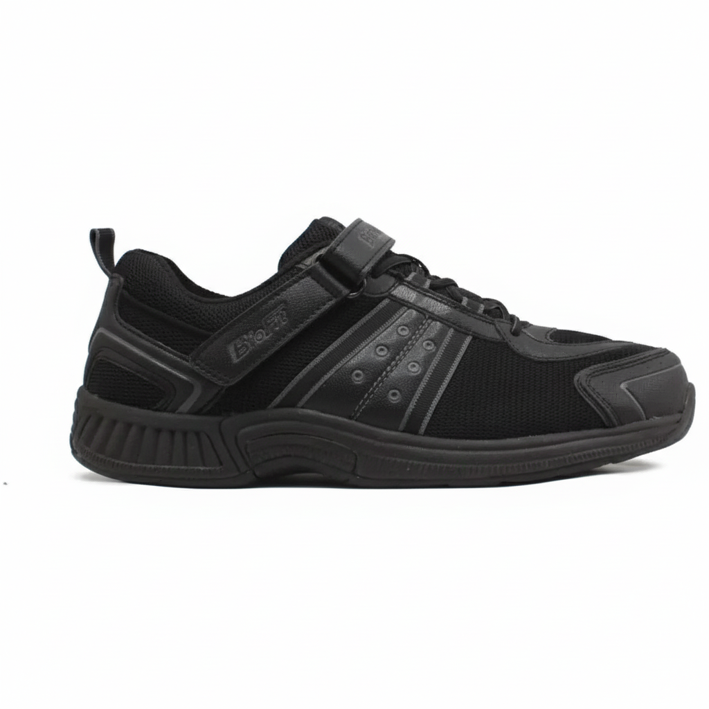 ORTHOFEET Monterey Bay TieLess  Black