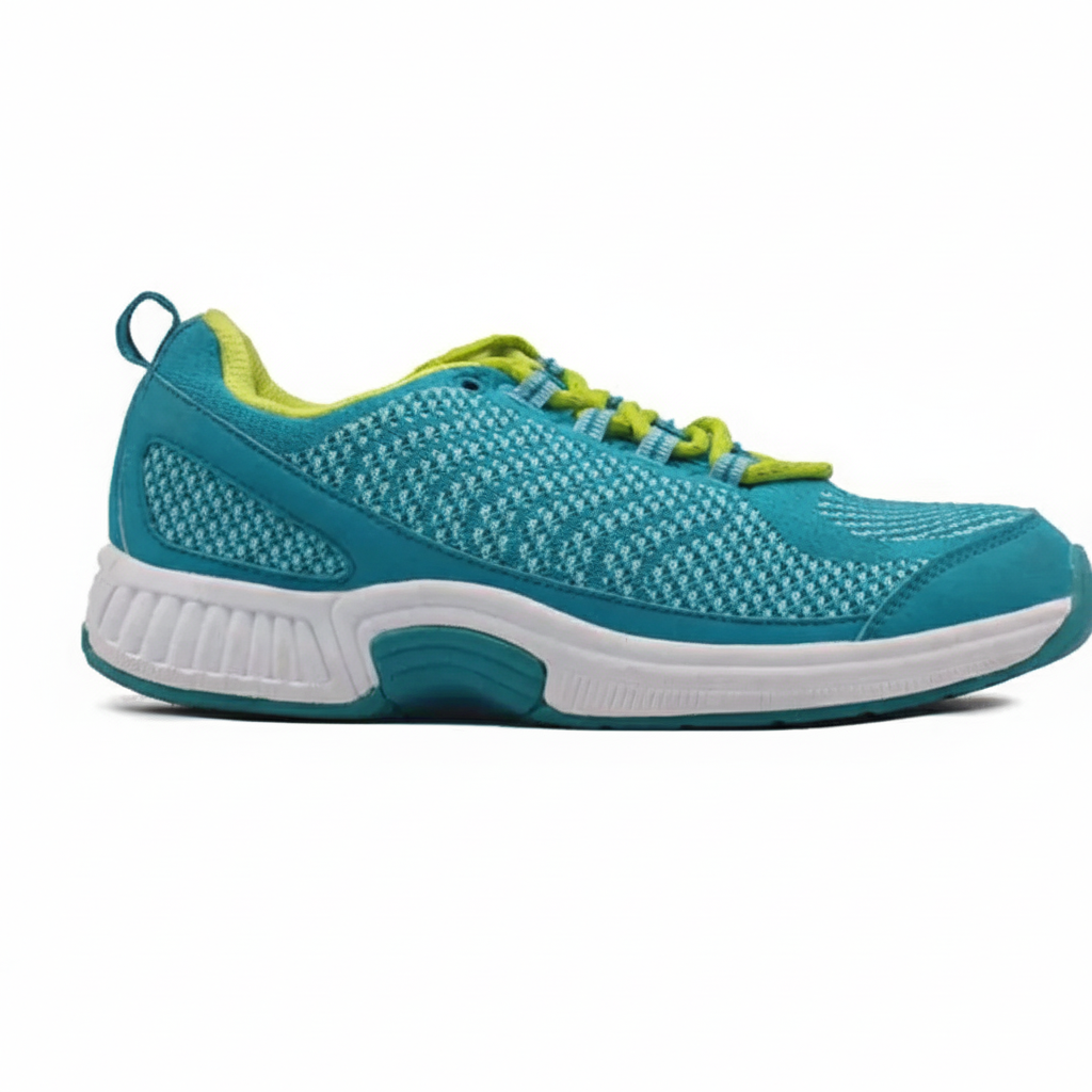 ORTHOFEET Coral Stretch Knit  Turquoise