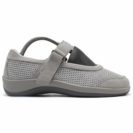 OrthoFeet Mesh Mary Jane Grey
