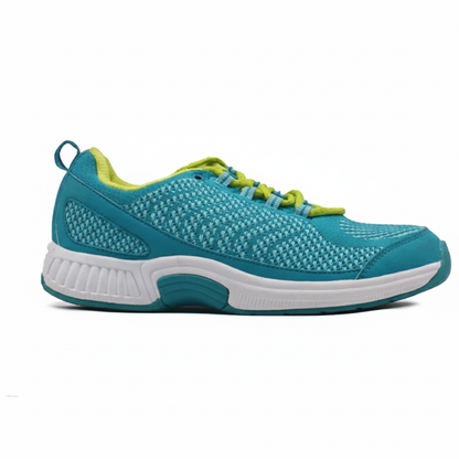 ORTHOFEET Coral Stretch Knit - Turquoise