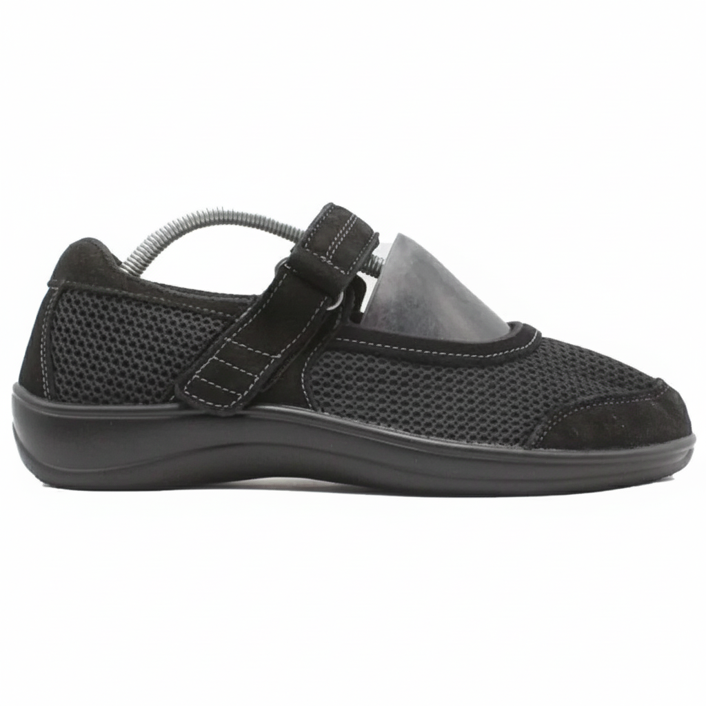 ORTHOFEET Quincy Stretch Black