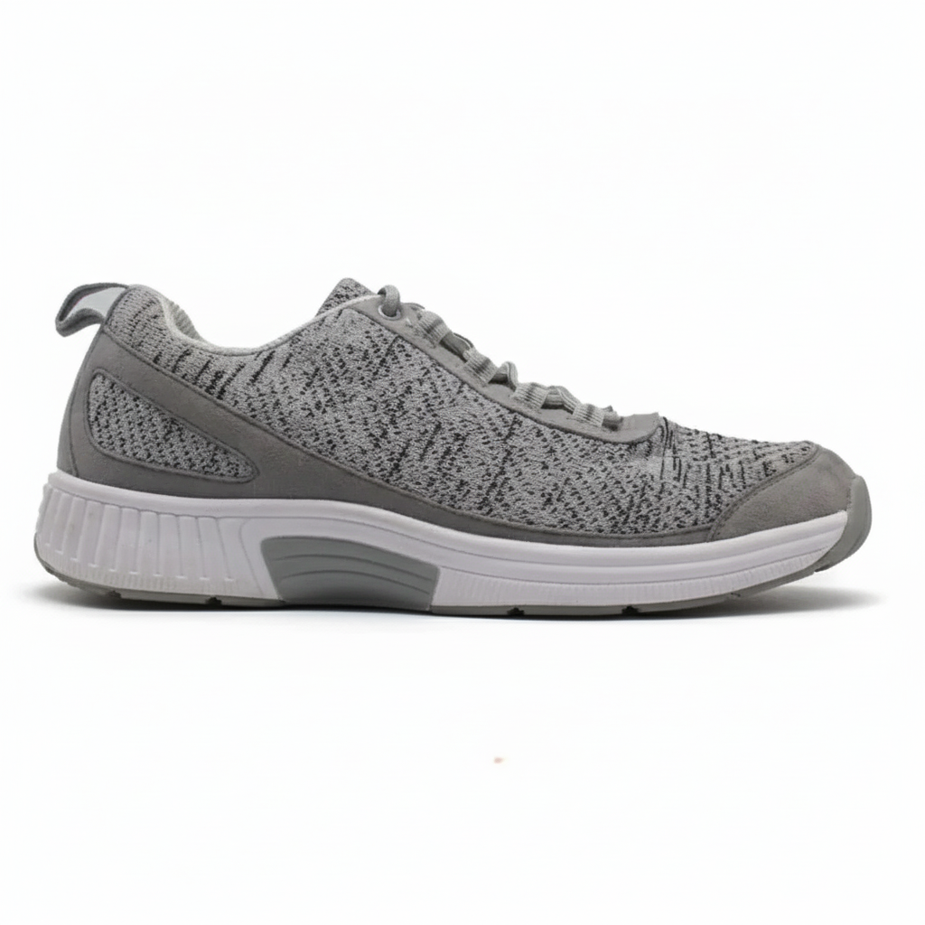 ORTHOFEET CORAL WOOL GRAY
