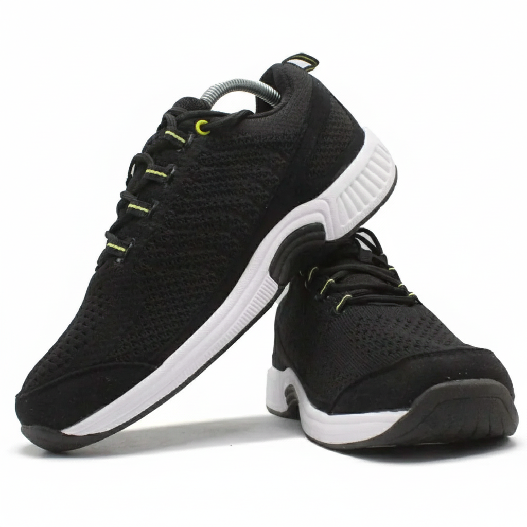 ORTHOFEET Coral Stretch Knit Black