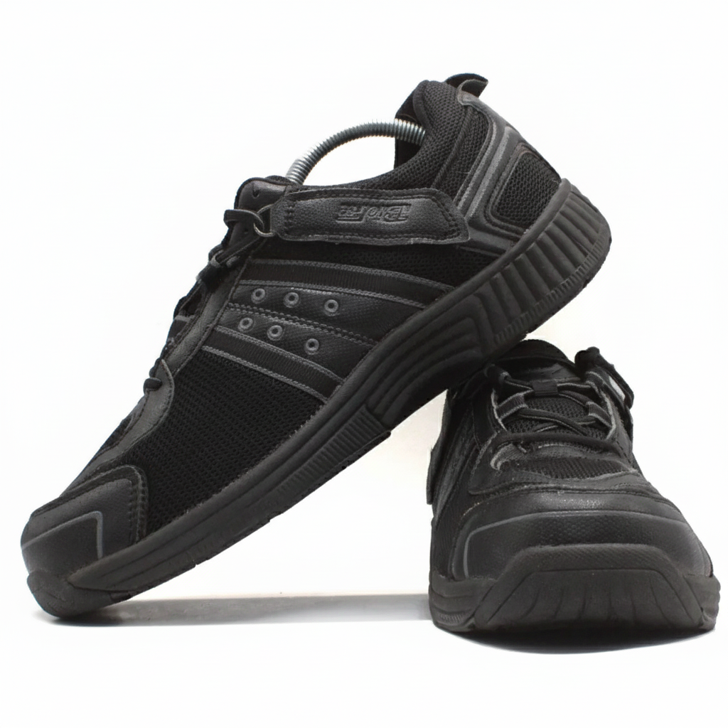 ORTHOFEET Monterey Bay Tie Less Black