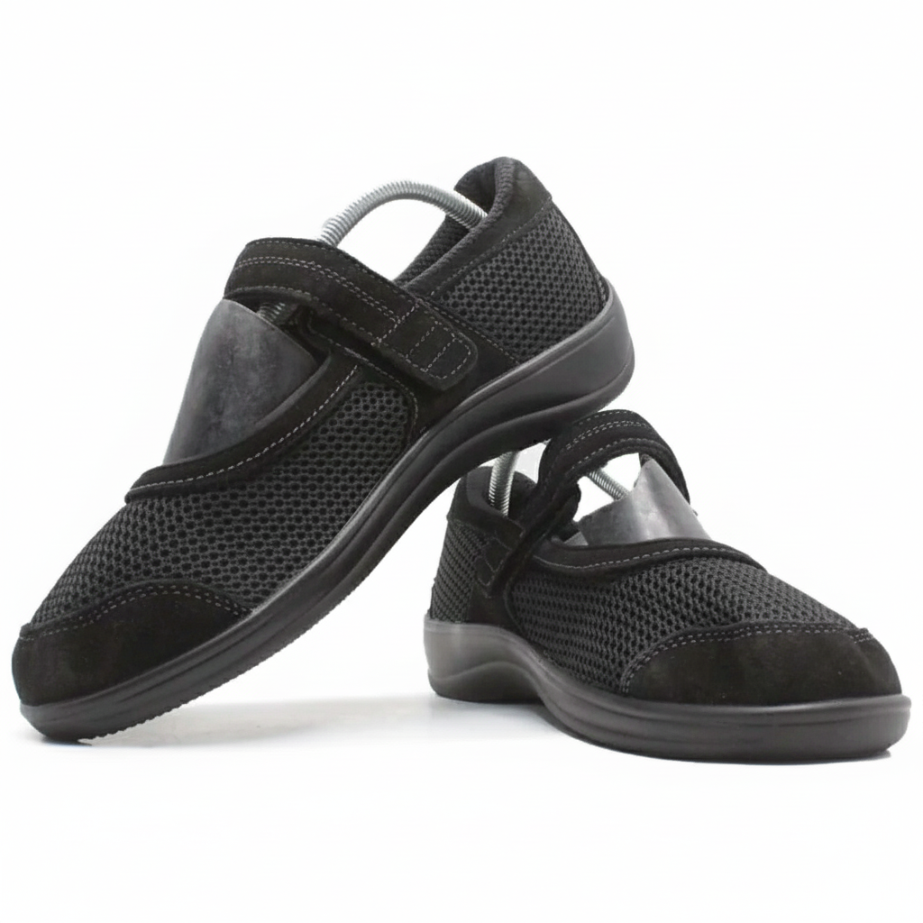 ORTHOFEET Quincy Stretch Black