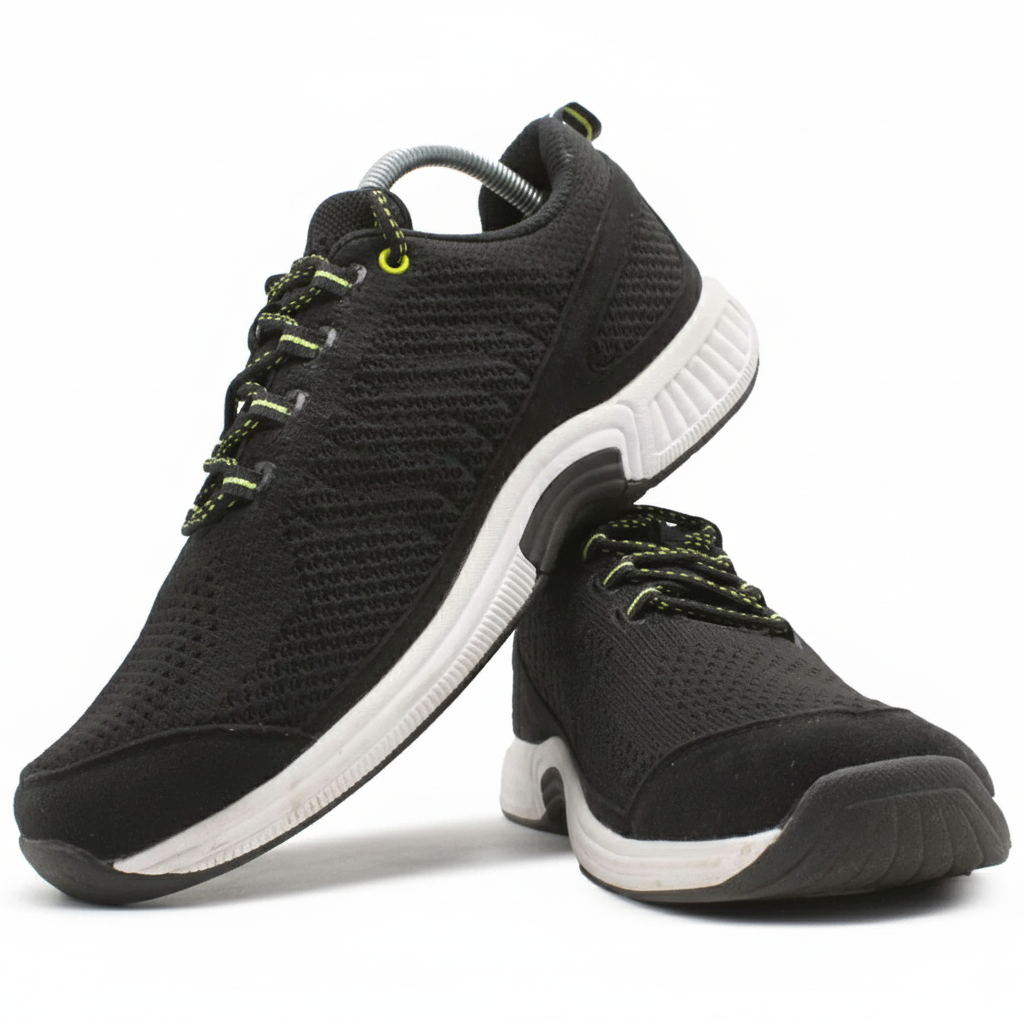 ORTHOFEET Coral Stretch Knit  Black