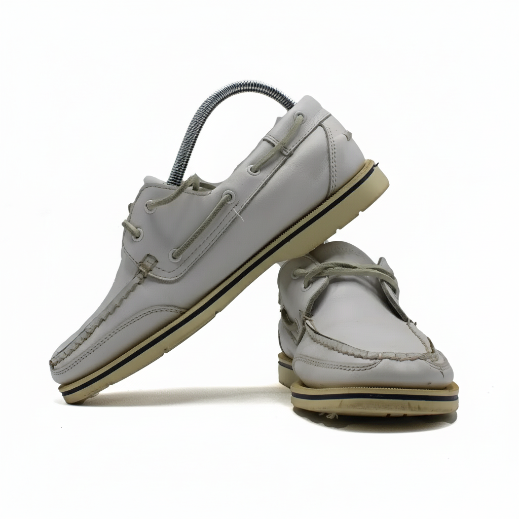 ROCKPORT BOAT WHITE SHOE