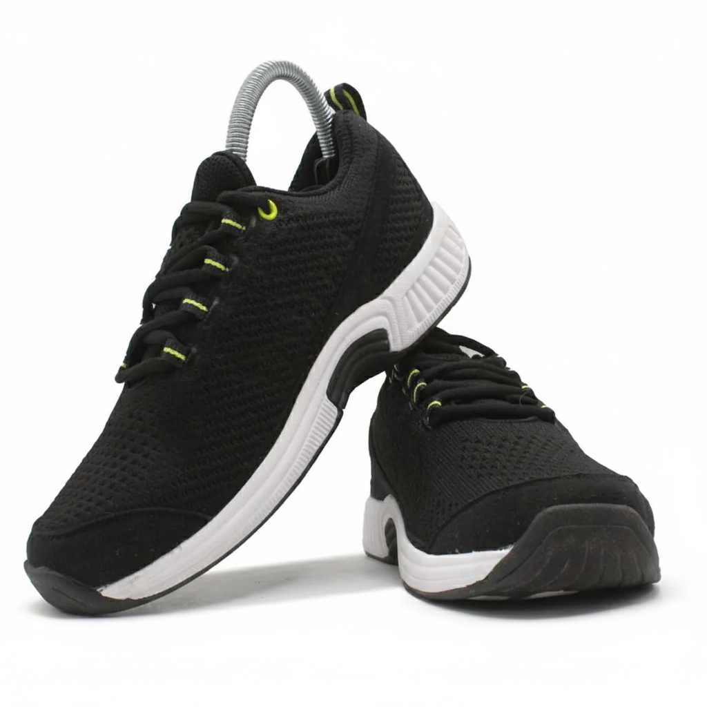 ORTHOFEET CORAL STRETCH BLACK