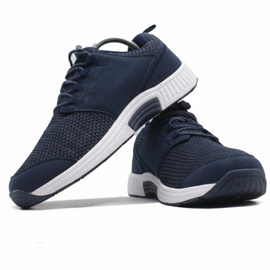 ORTHOFEET Francis No Tie Blue