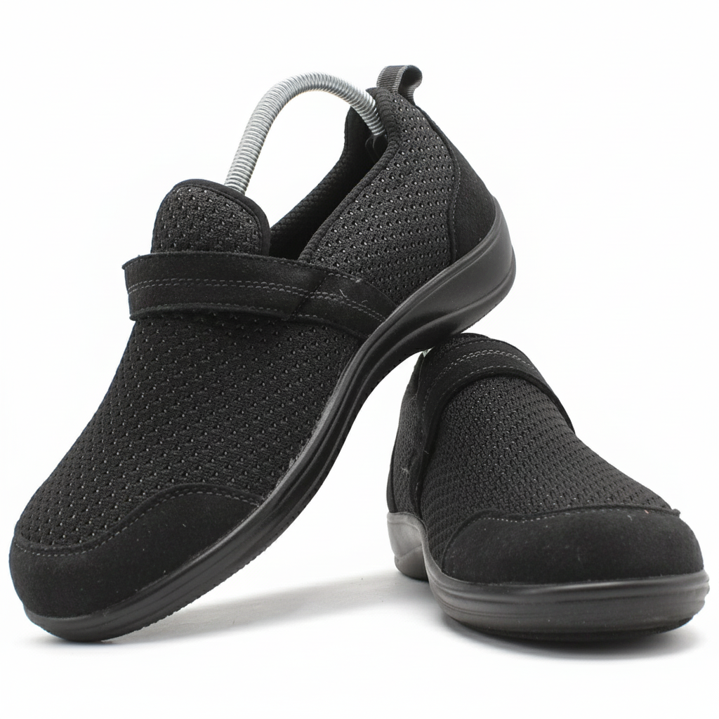 ORTHOFEET Quincy Stretch Black