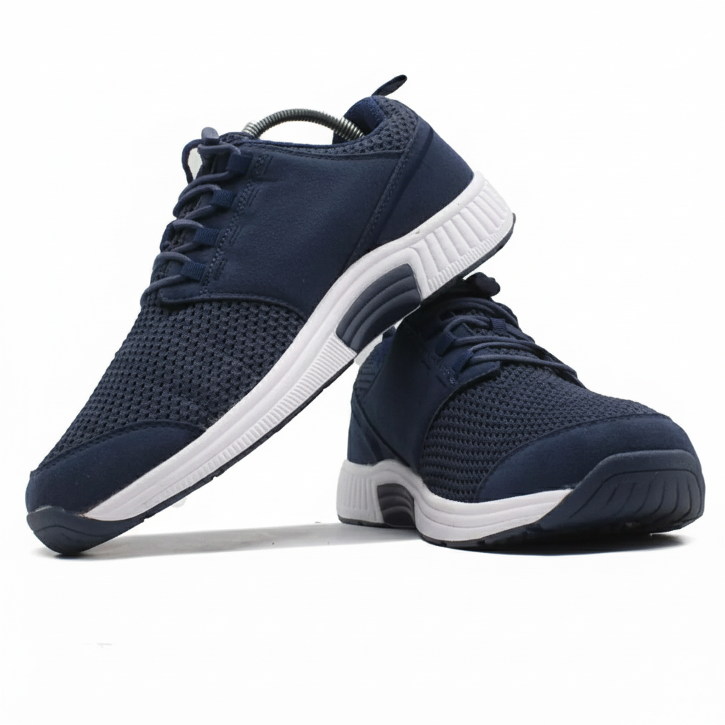 ORTHOFEET FRANCIS NO TIE BLUE