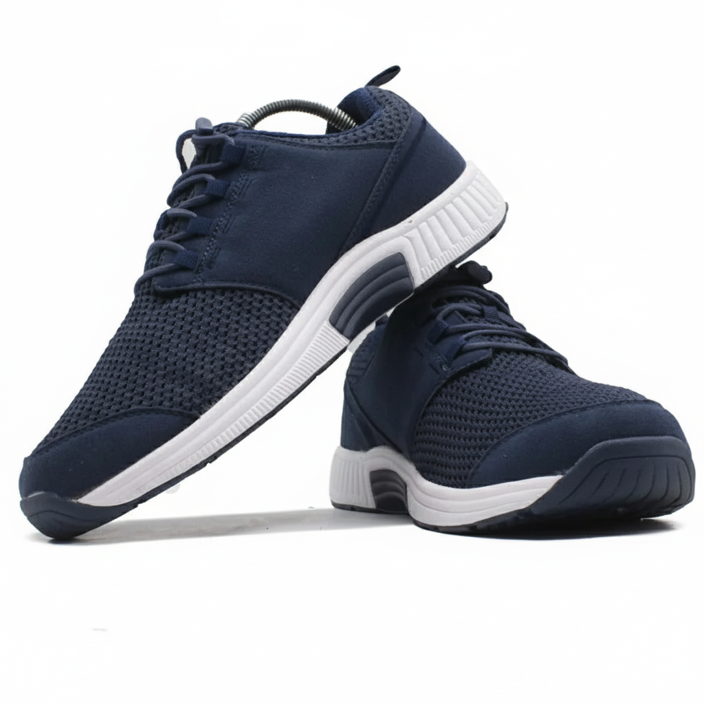 ORTHOFEET Francis No Tie Blue