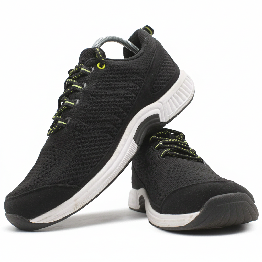 ORTHOFEET Coral Stretch Knit Black