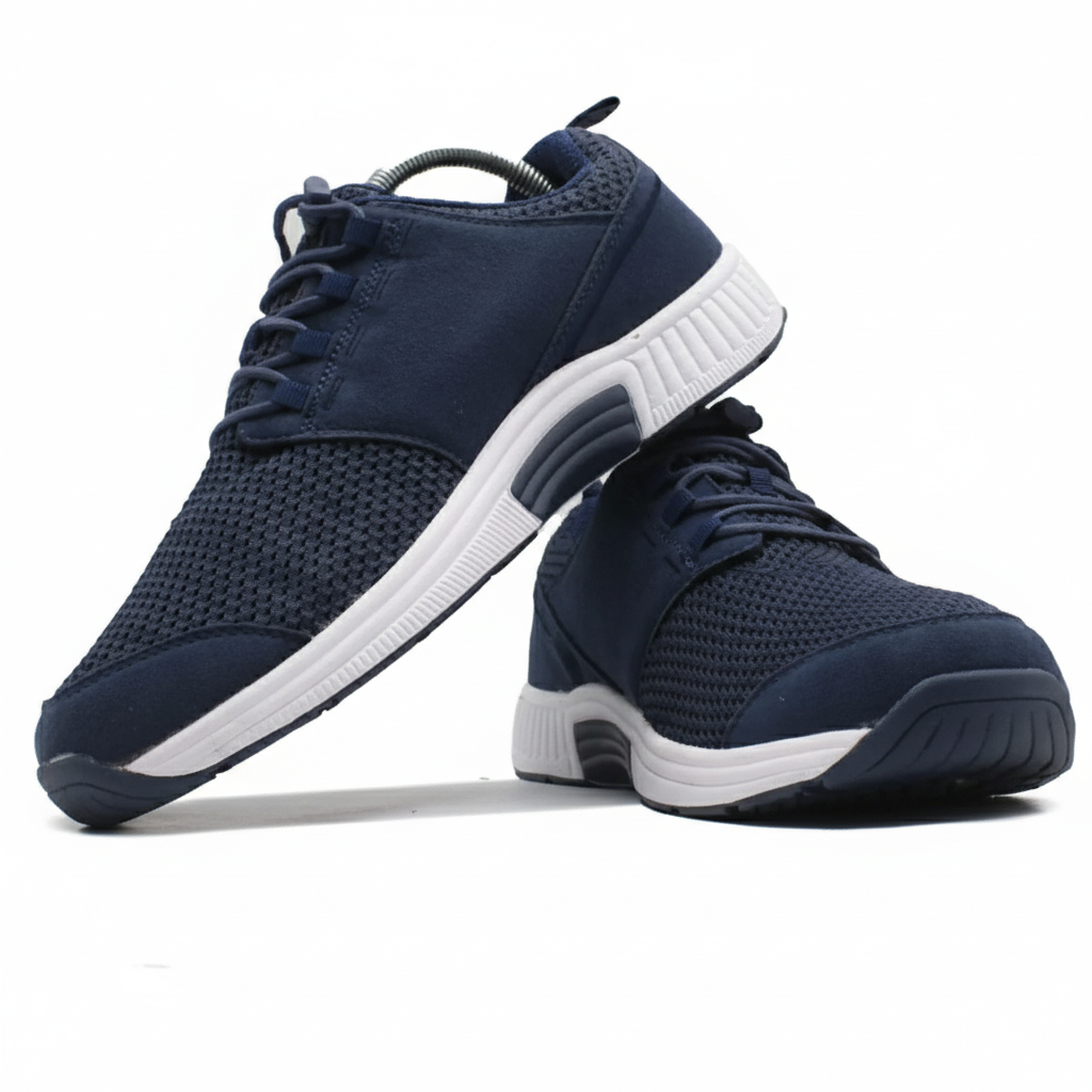 ORTHOFEET Francis No Tie Blue