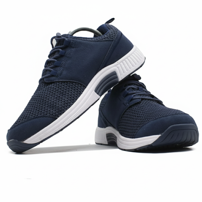 ORTHOFEET Francis No Tie Blue