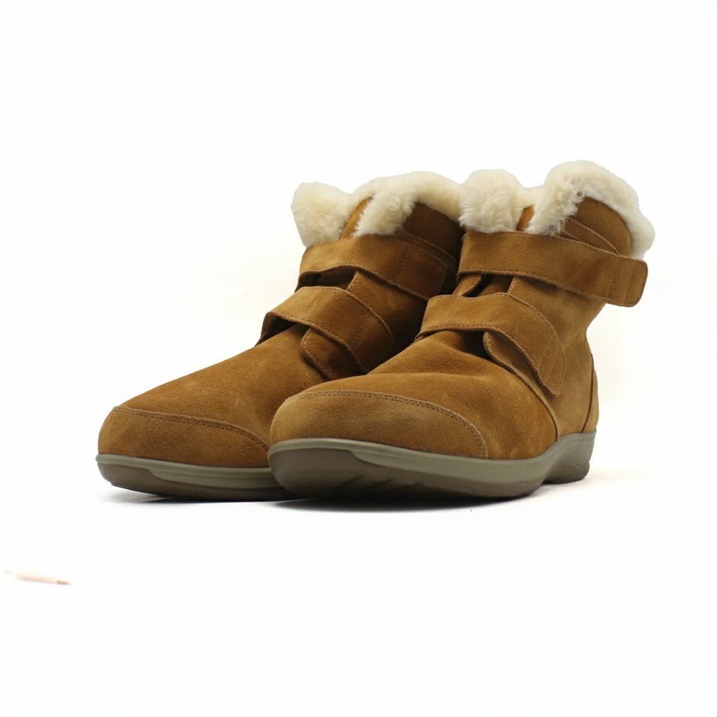 ORTHOFEET FLORANCE CAMEL SHOES
