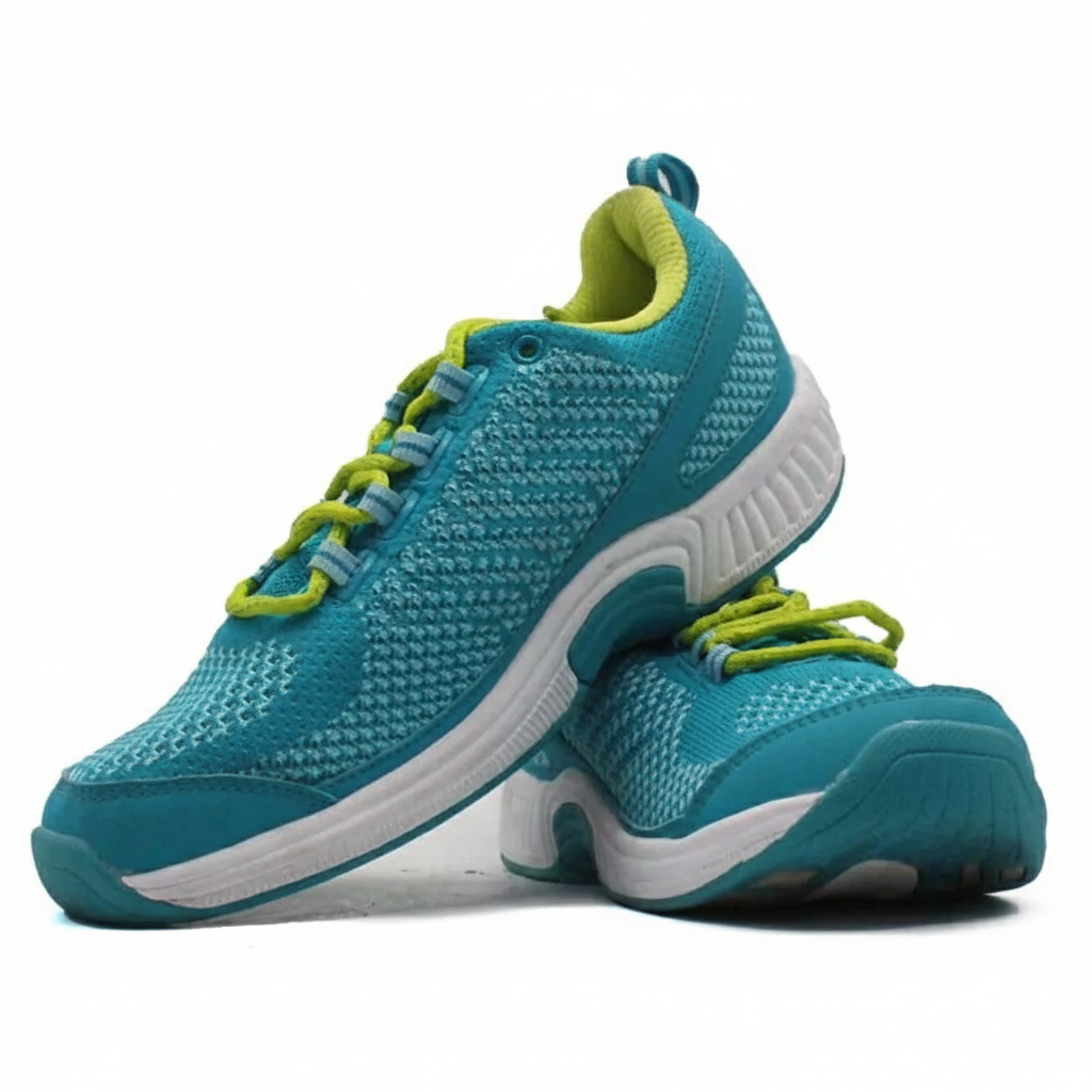 ORTHOFEET Coral Stretch Knit - Turquoise