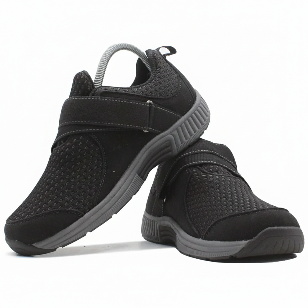 ORTHOFEET Elba Stretch Knit - Black