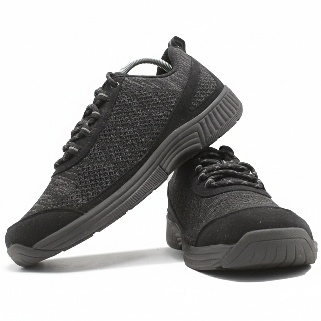 ORTHOFEET Lava No-Tie - Black