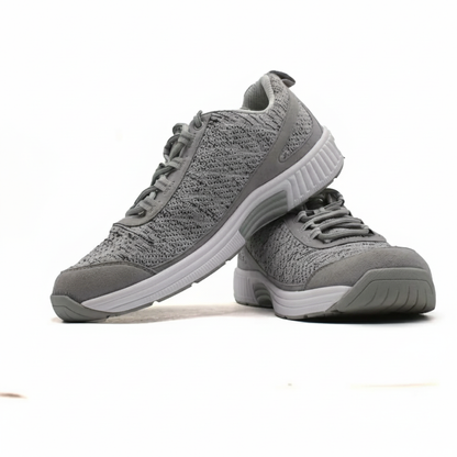 ORTHOFEET CORAL WOOL GRAY
