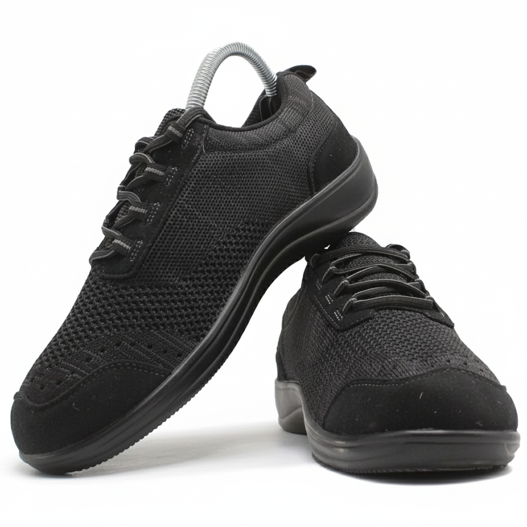 ORTHOFEET PALMA STRETCH KNIT BLACK