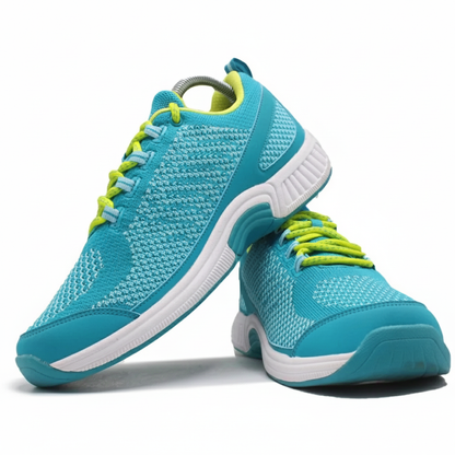 ORTHOFEET CORAL STRETCH KNIT TURQUOISE