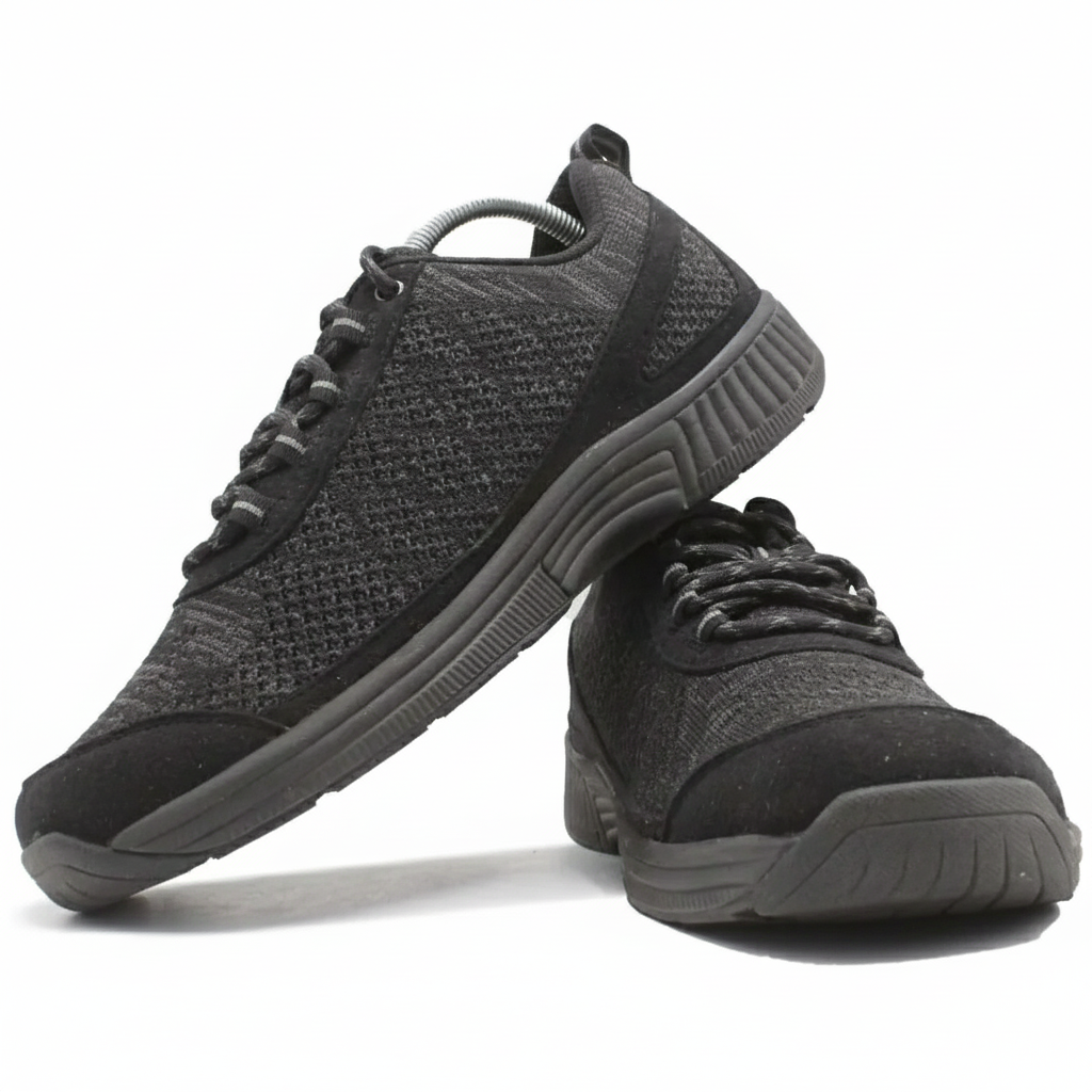 ORTHOFEET Lava No Tie Black