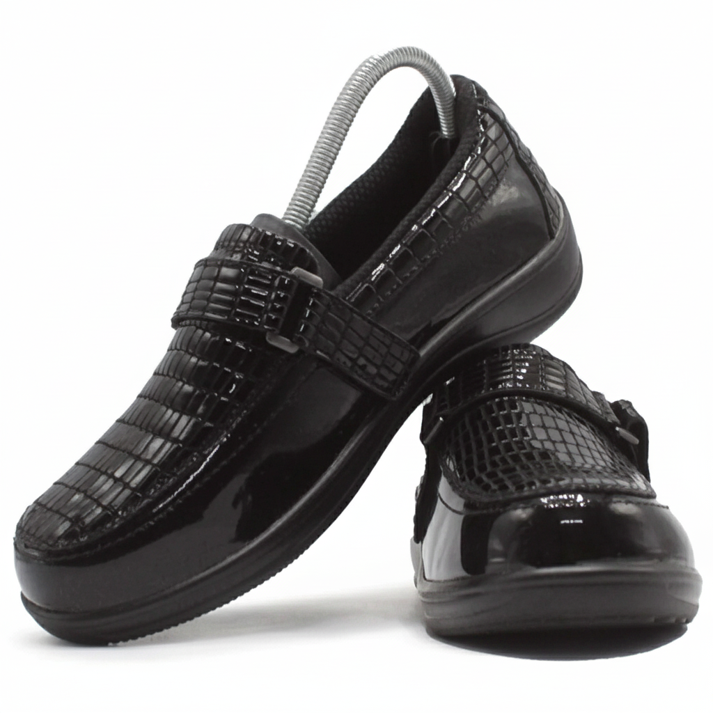 ORTHOFEET CHELSEA CROC VELCRO