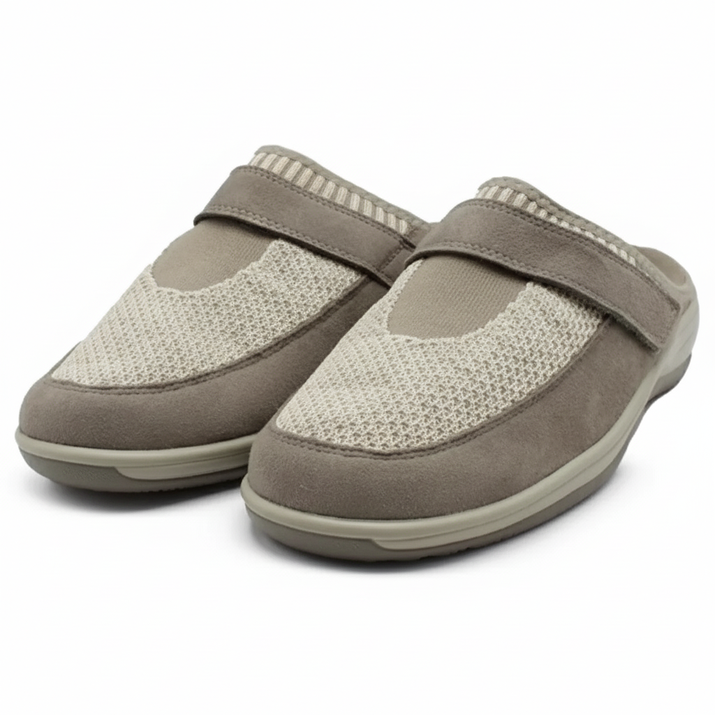 ORTHOFEET Louise Stretch Knit Beige