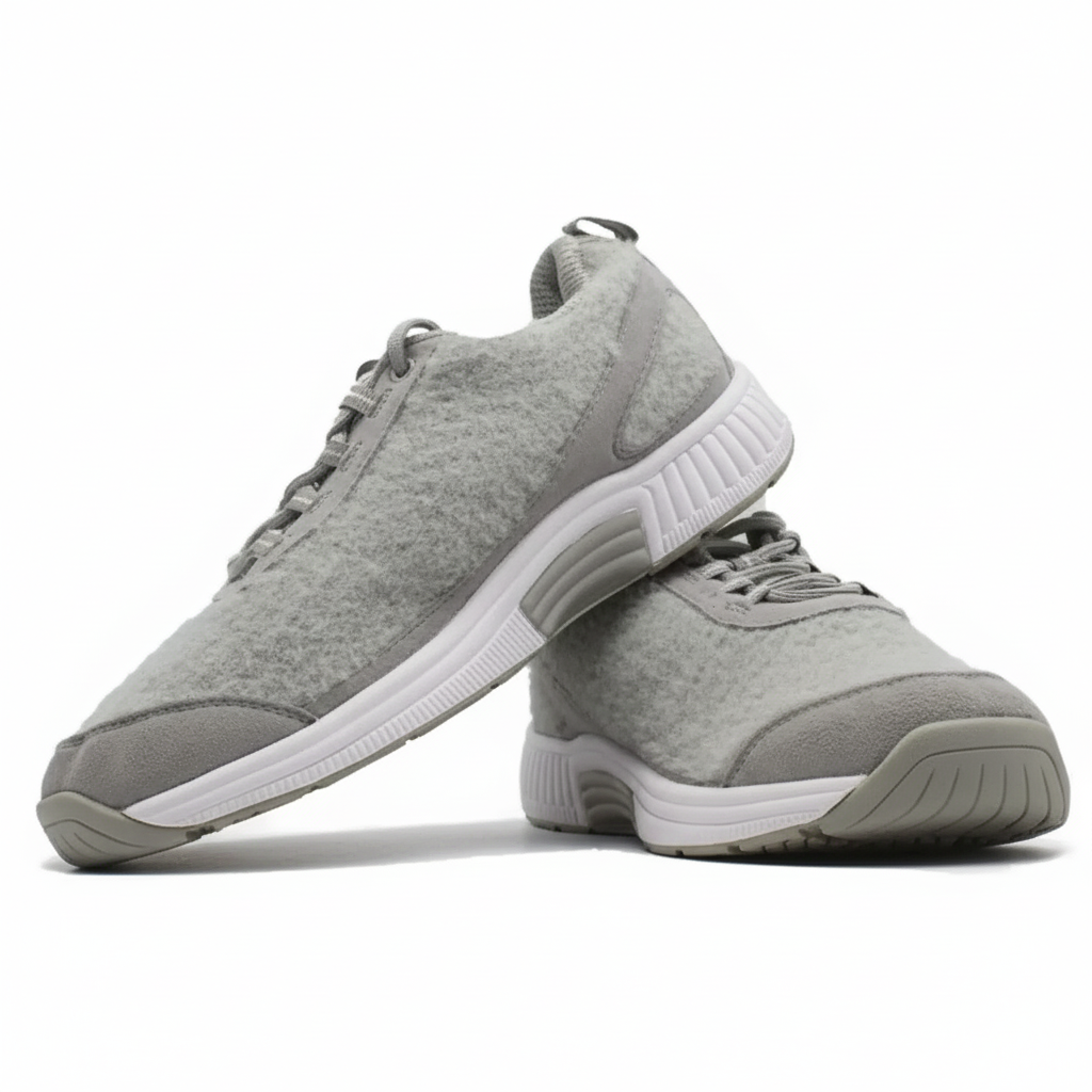 ORTHOFEET Coral Wool Gray