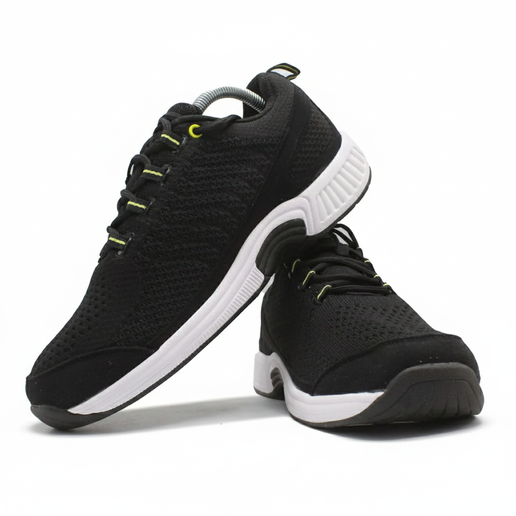 ORTHOFEET Coral Stretch Knit Black