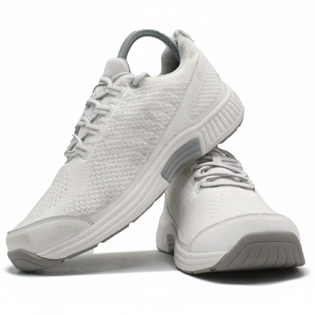 ORTHOFEET Coral Stretch Knit - White