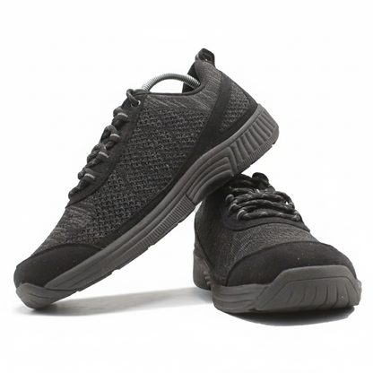 ORTHOFEET Coral No-Tie Lace Black