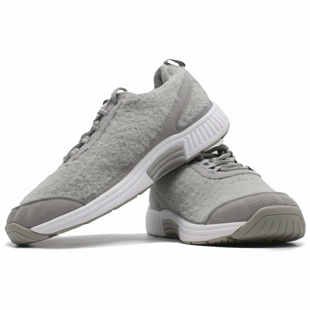 ORTHOFEET Coral Wool Gray