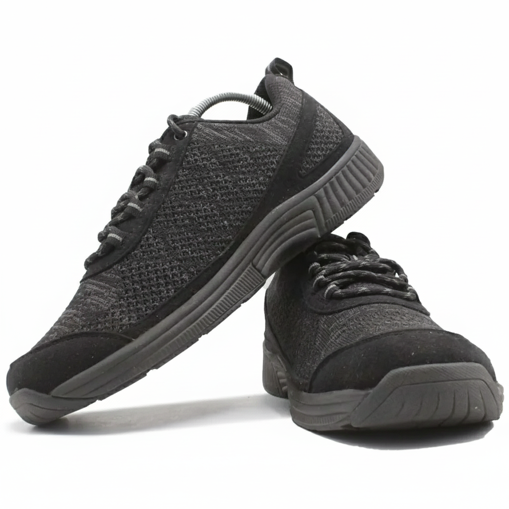 ORTHOFEET Lava No Tie Black