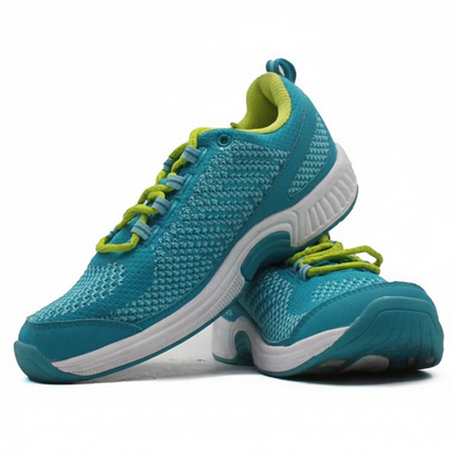 ORTHOFEET Coral Stretch Knit  Turquoise