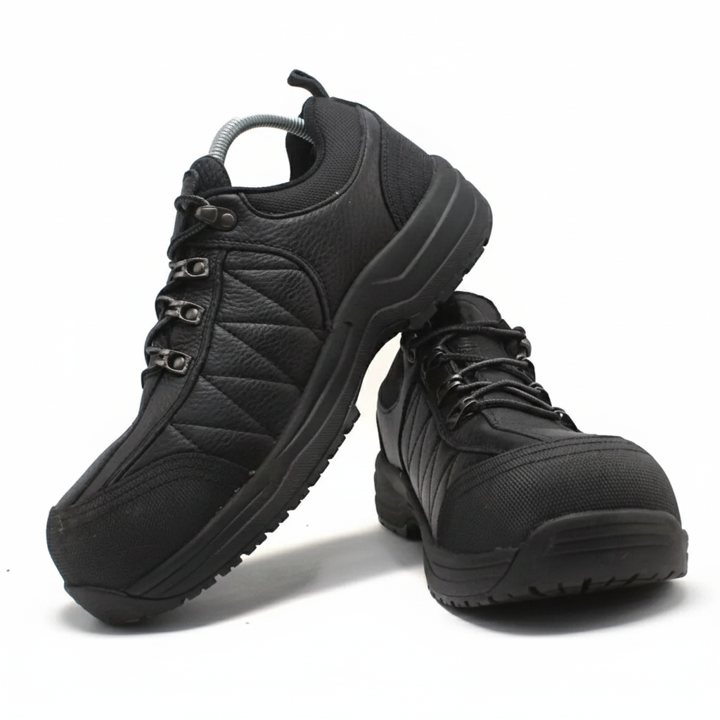 ORTHOFEET Dolomite Work Shoes  Black