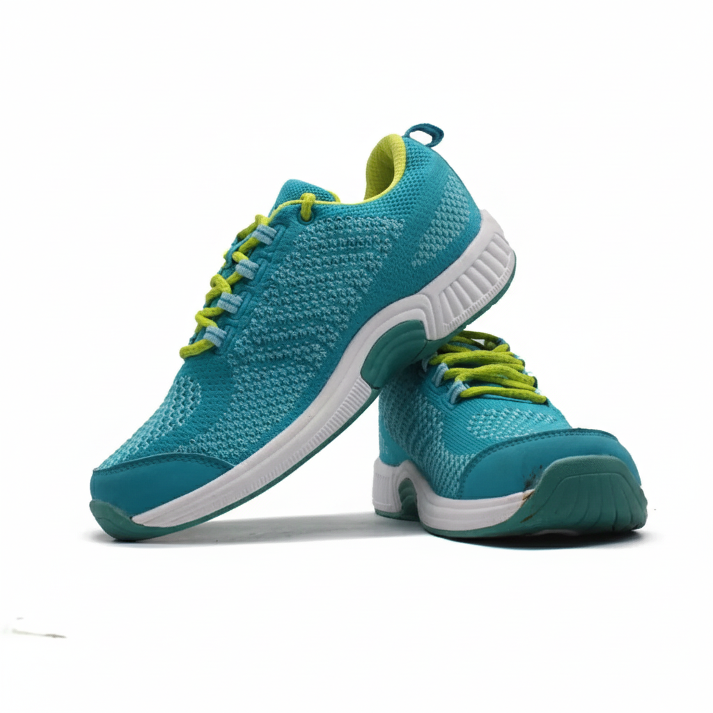 ORTHOFEET Coral Stretch Knit - Turquoise