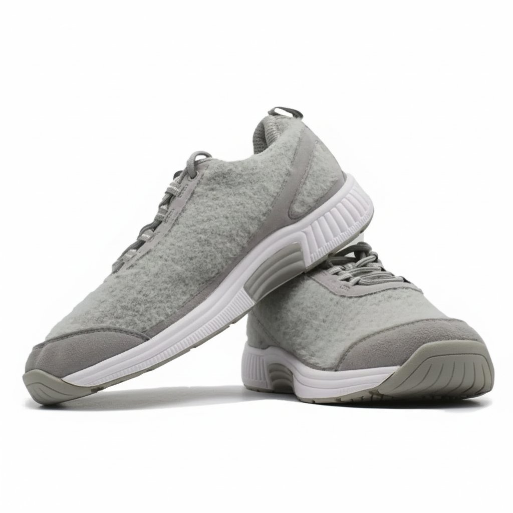ORTHOFEET Coral Wool Gray