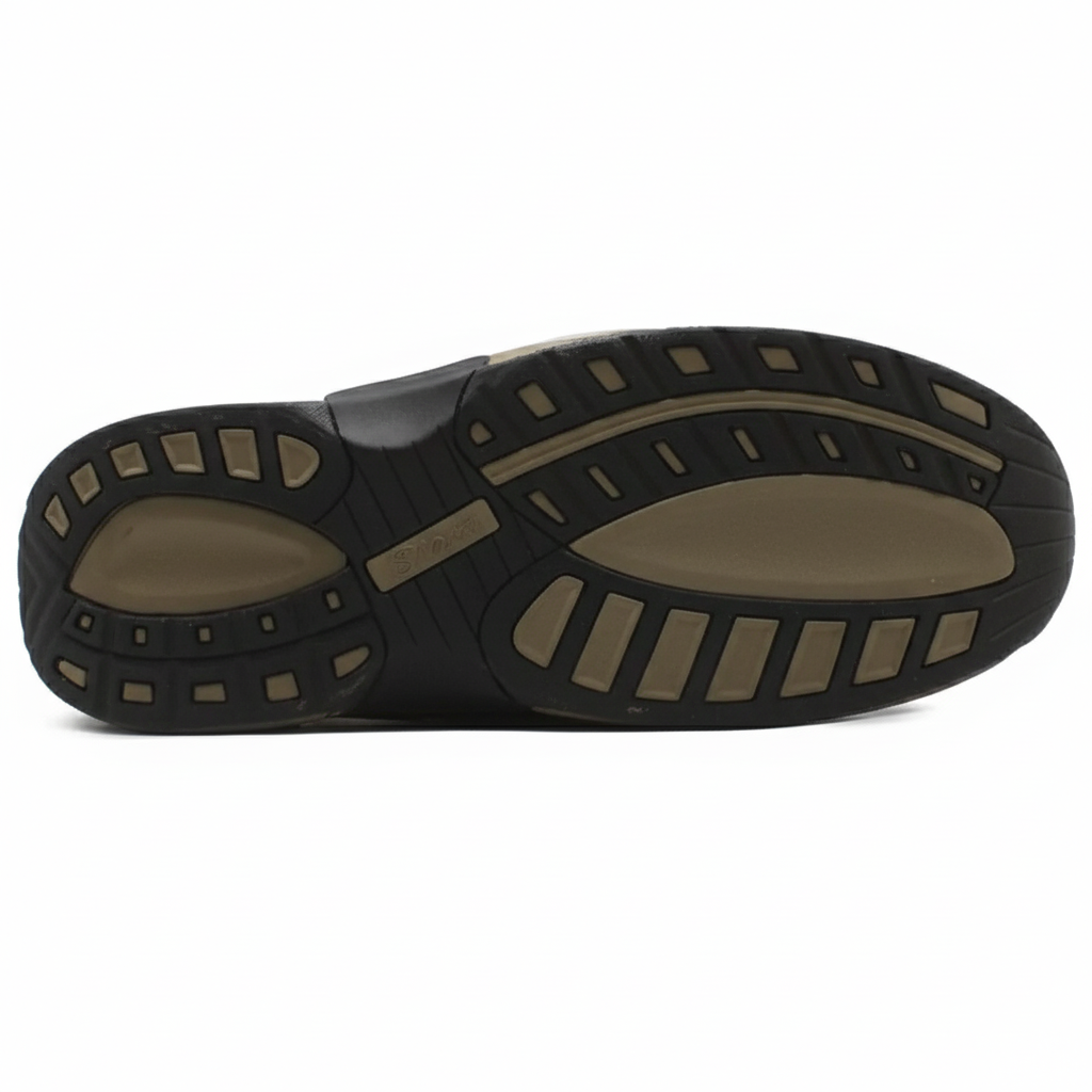 ORTHOFEET Shreveport Tie Less Brown