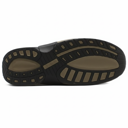 ORTHOFEET Shreveport Tie Less Brown