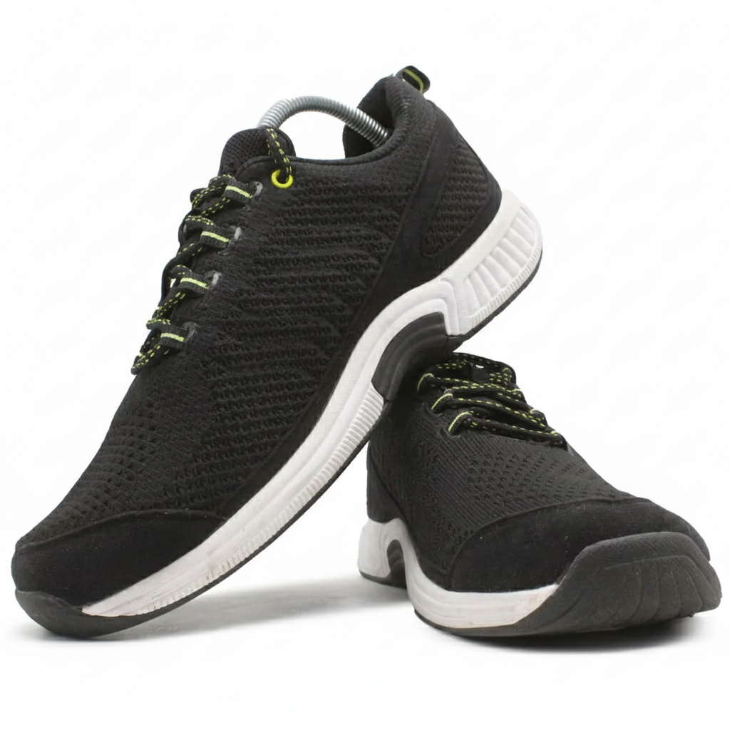 ORTHOFEET Coral Stretch Knit  Black