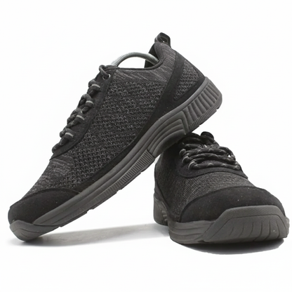 ORTHOFEET Coral No Tie Lace Black