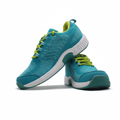 ORTHOFEET Coral Stretch Knit - Turquoise