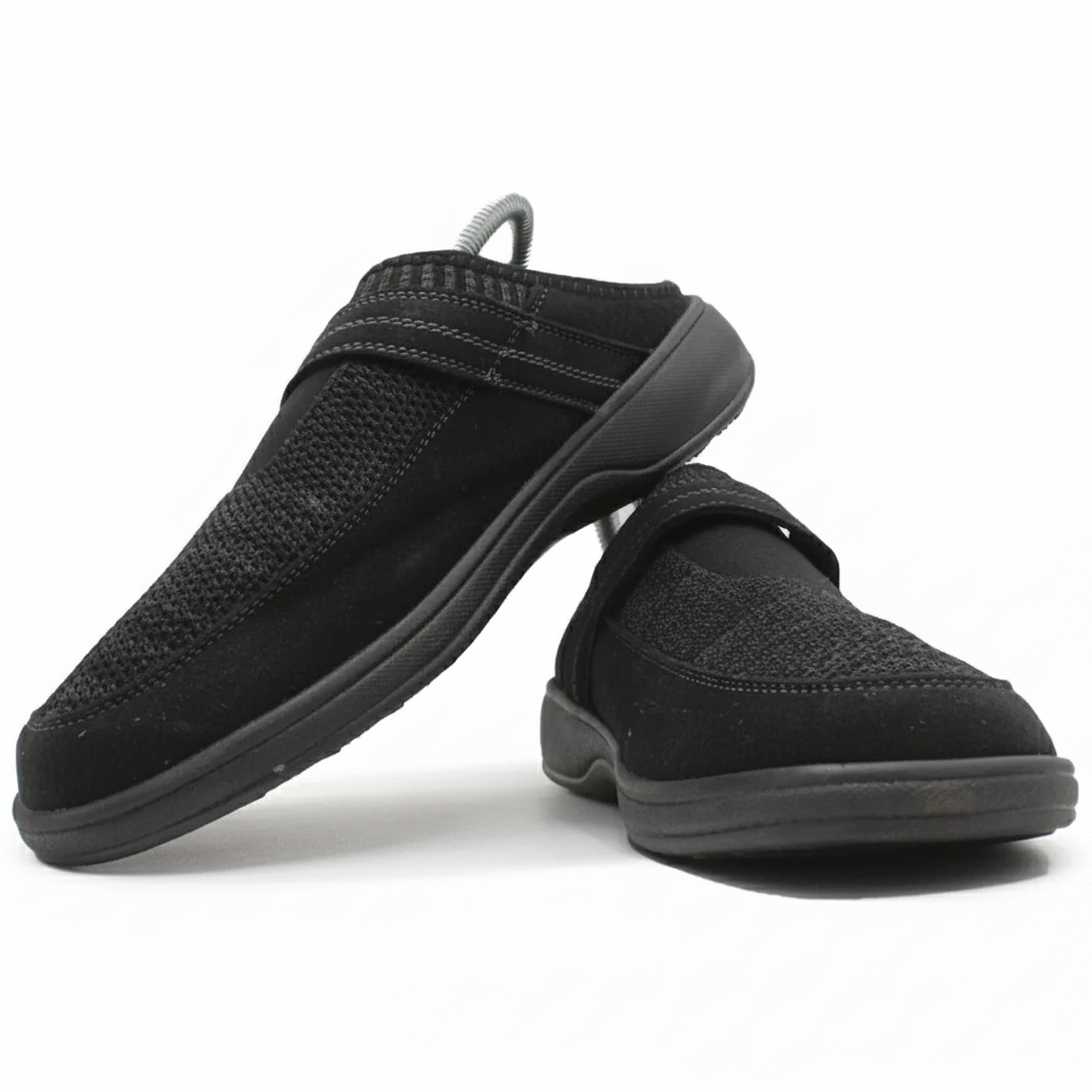 ORTHOFEET Hudson Stretch Knit  Black