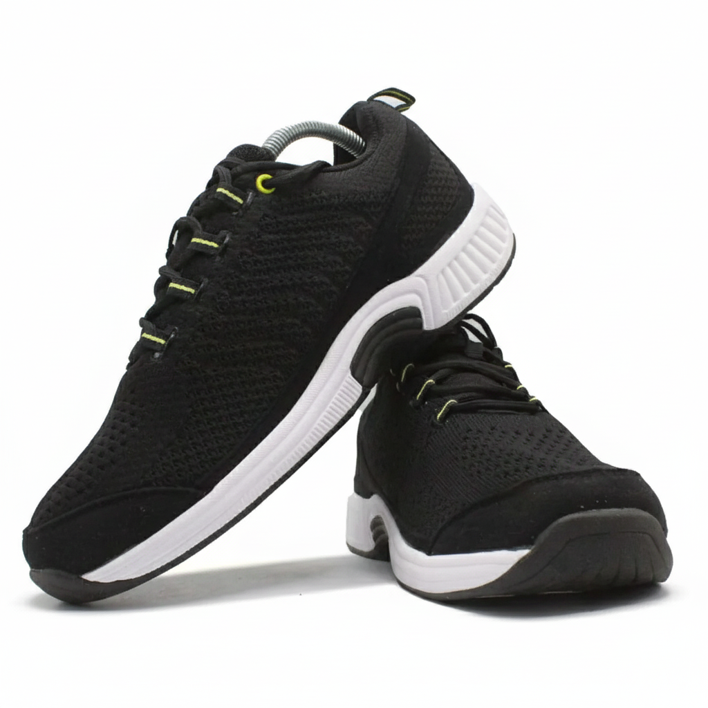 ORTHOFEET Coral Stretch Knit Black