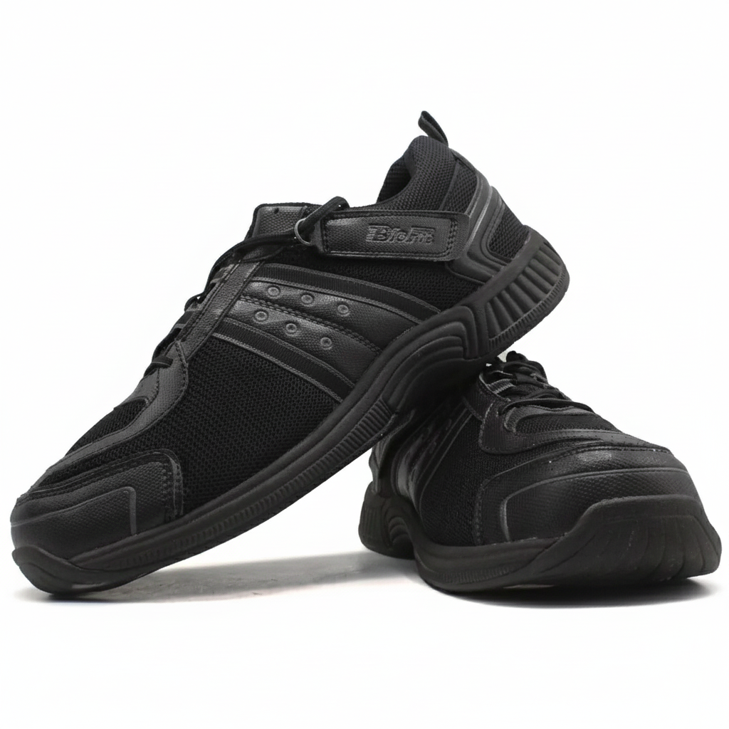 ORTHOFEET Monterey Bay Tie Less Black