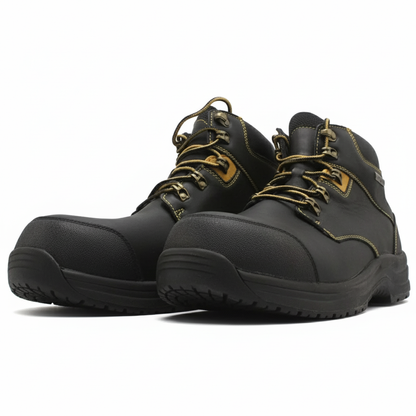 ORTHOFEET GRANITE WORK BOOTS - BLACK