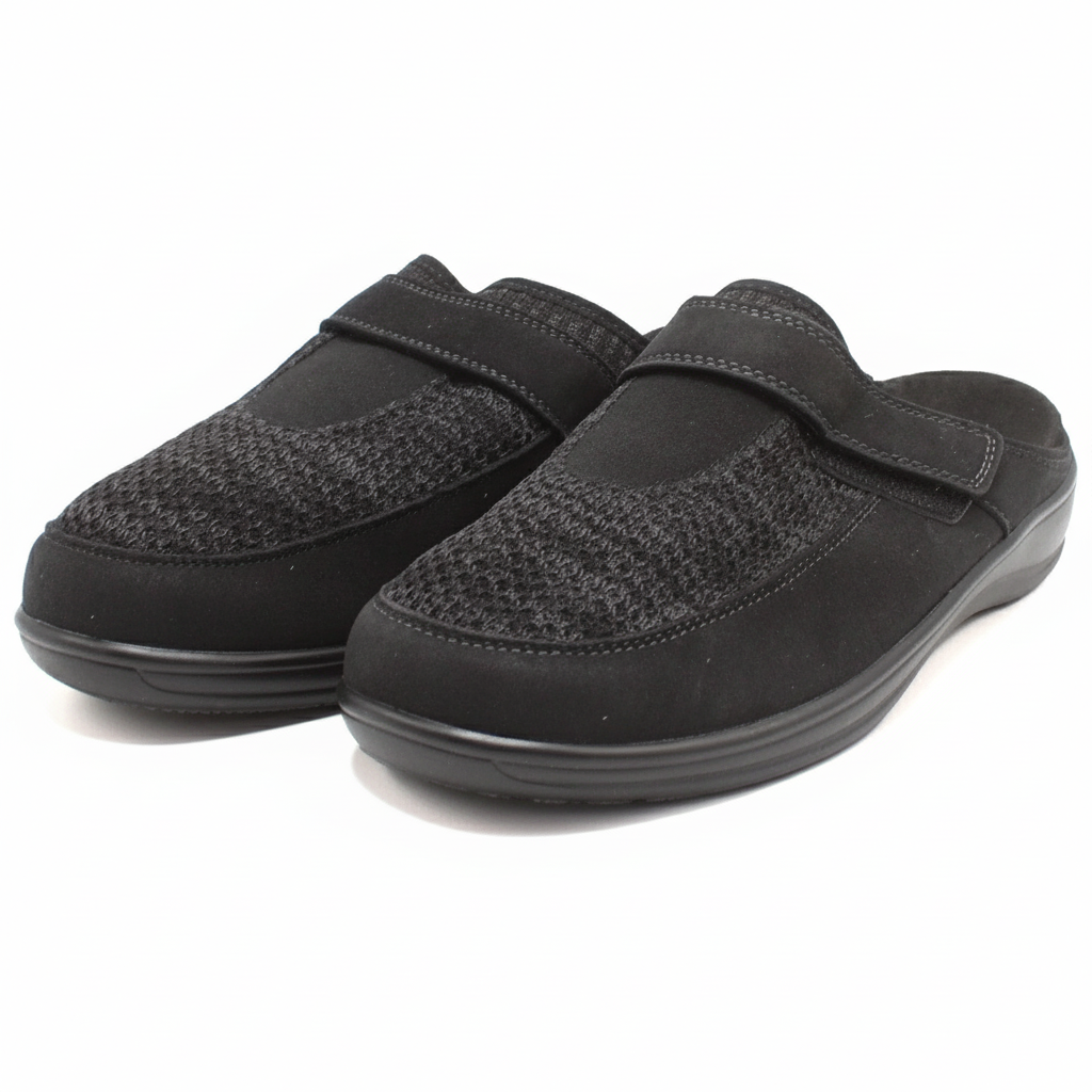 ORTHOFEET Louise Stretch Knit - Black