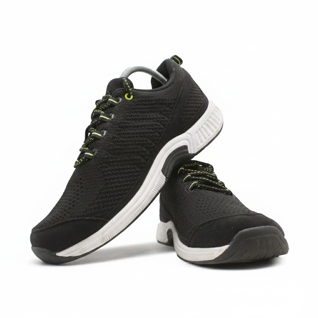 ORTHOFEET Coral Stretch Knit  Black